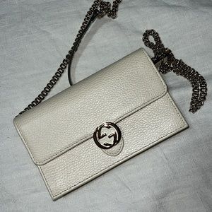 Gucci wallet on a chain crossbody